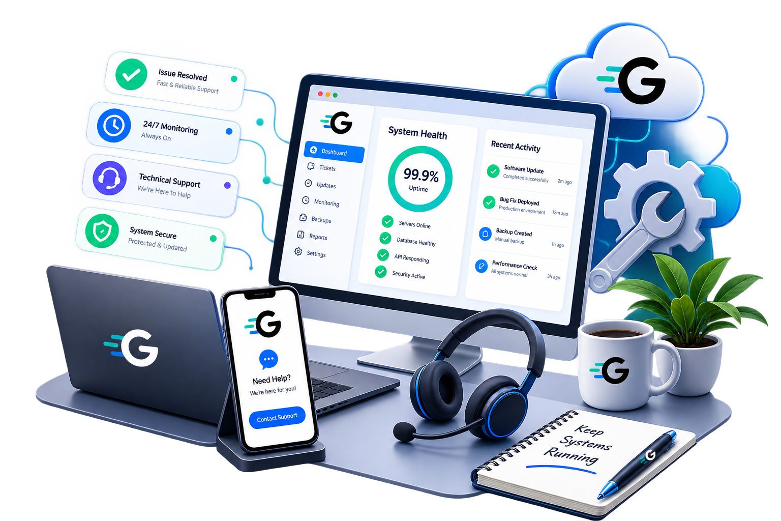 Maintenance & Support img